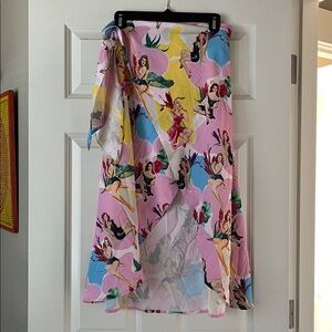 SHEIN Multicolor Wrap Skirt